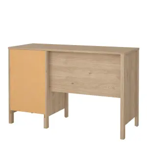 Barcelona Desk 3 Drawers in Jackson Hickory Oak