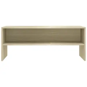 vidaXL TV Cabinet Sonoma Oak 100x40x40 cm Engineered Wood