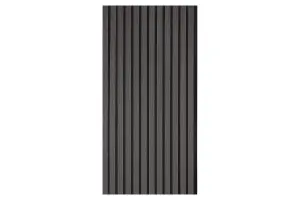 Fuse Acoustic Wooden Wall Panel in Charcoal Oak, 1.2m x 0.6m