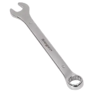 Sealey WallDrive Combi Spanner Chrome Vanadium Steel Polished Finish 16mm S01016