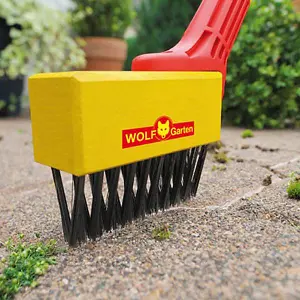 Wolf Garten Patio Weeding Weed Moss Brush FBM Garden Multi Change 2 Extra Heads