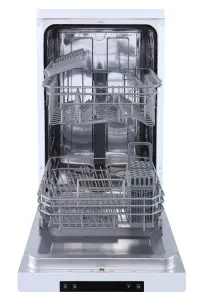 Cooke & Lewis FS45DISHUK Freestanding Slimline Dishwasher - White