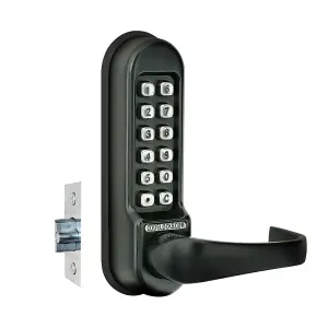 Codelocks CL515 Marine Grade Heavy Duty Code Free Lever Latch Digital Lock - Black