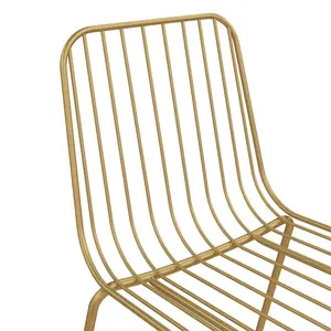 Bourquin Side Chair (Set of 2) Gold