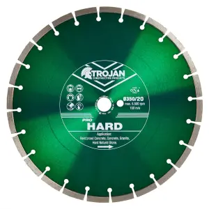 Trojan Pro Hard Diamond Blade 350mm/14" x 20