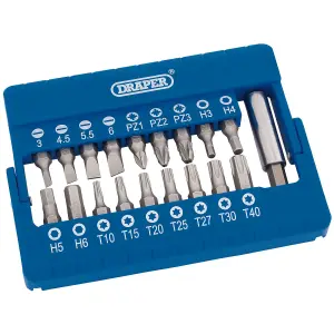 Draper Magnetic Bit Holder Set 19 Piece 82393