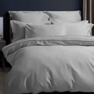 Belledorm Pima Cotton 450 Thread Count Duvet Cover Platinum (Double)