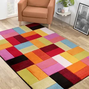 Spectra Largo Multicoloured Rug by Ultimate Rug-160cm X 230cm