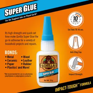 Gorilla Superglue 3g, Pack of 2