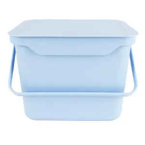 Easy Eco - 5L Compost Caddy - Pastel Blue