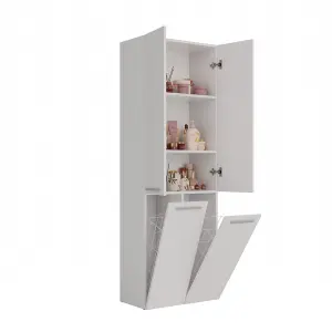 DD 2K Nel Bathroom Cabinet White