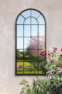 MirrorOutlet Somerley Country Arch Large Garden Mirror 140 x 65 CM