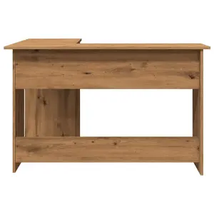 Berkfield Corner Desk Artisan Oak 120x140x75 cm Engineered Wood