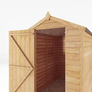 Mercia 6 x 4ft Overlap Apex Windowless Shed No