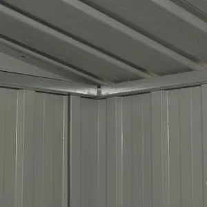 Berkfield Garden Storage Shed Anthracite Steel 257x205x178 cm