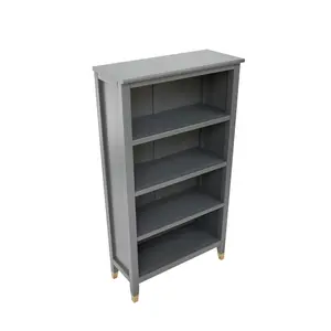 Palazzi Bookcase H127 W69 D25cm - Grey