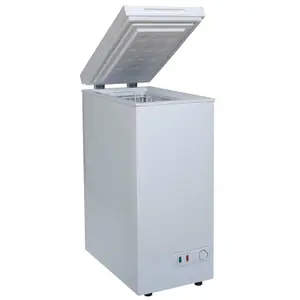 36cm White Chest Freezer, Freestanding Slimline Compact - SIA CHF60W