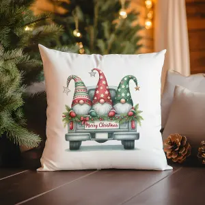 Poly Linen Cushion Christmas Gonks 45cm x 45cm