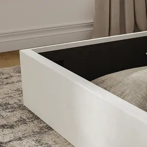 Valencia Cloud Compact Double Ottoman Bed Frame