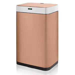 75L Rectangular Sensor Bin Copper