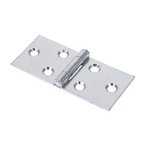 Timco - Backflap Hinge - Uncranked Knuckle (404) - Zinc (Size 38 x 87 - 2 Pieces)