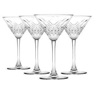 Pasabahce Timeless Martini Glasses - 230ml - Pack of 4