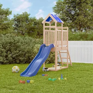 Berkfield Outdoor Playset Solid Wood Pine