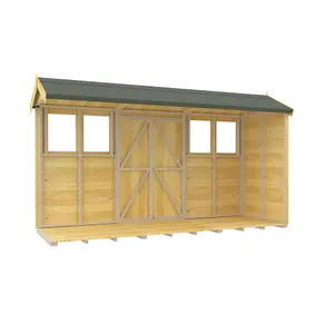 DIY Sheds 4x12 Apex Summer Shed