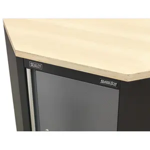 Sealey Pressed Wood Worktop for Modular Corner Cabinet 865mm APMS60PW