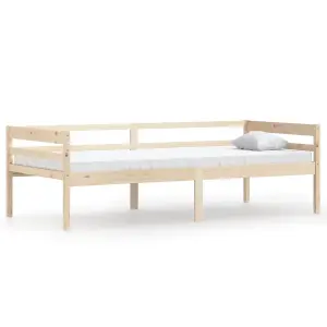 Berkfield Bed Frame Solid Pinewood 90x200 cm