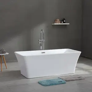 Banyetti Elle 1700 x 800 Freestanding Acrylic Bath - White