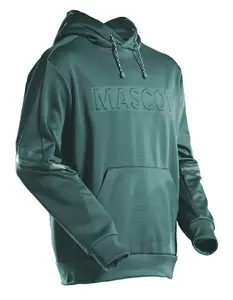 Mascot Customized Fleece Hoodie (Forest Green)  (Small)