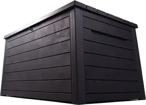 Keter Ontario Plastic Storage Box XXL 870L - Anthracite