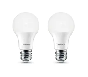 100w Equivalent LED Bulb 10w E27 Day White 6000K - Pack of 2