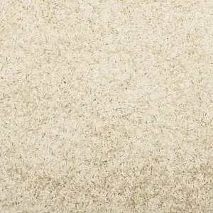 Shaggy Rug PAMPLONA High Pile Modern Gold 60x110 cm