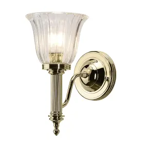 Elstead Lighting - Carroll 1 Light - Polished Brass