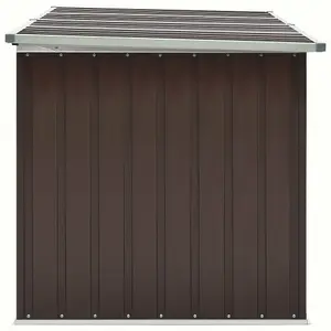 vidaXL Garden Storage Box Brown 171x99x93 cm