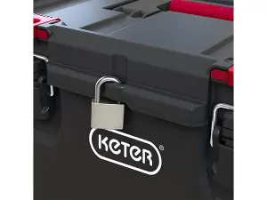 Keter Stack N Roll Tool Box - Heavy-Duty Storage for All Your Tools