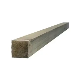 PACK OF 15 (Total 15 Units) - MT Incised Fence Post Green Treated - 100mm x 100mm x 3000mm Length