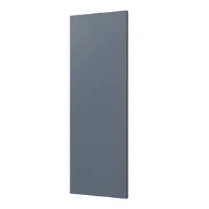 GoodHome Alisma Matt blue Slab Highline Cabinet door (W)250mm (H)715mm (T)18mm