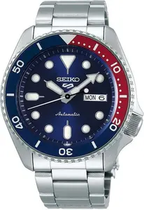 Seiko SRPD53K1 5 Sport | Sports | Automatic | Blue And Red Watch