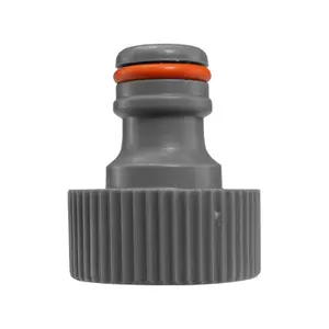 Garden Hose Connectors Fittings Universal Standard Hozelock Compatible White Tap Connector (1")