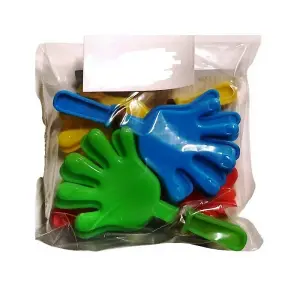 Parties Rus Hand Clappers (Pack of 4) Multicoloured (One Size)