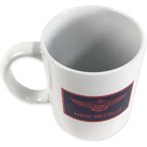 Top Gun Fighter Weapons School Mug Blue/Red/White (One Size)