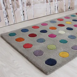 Asiatic Funk Spotty Multi Rug-70 X 200 (Runner)