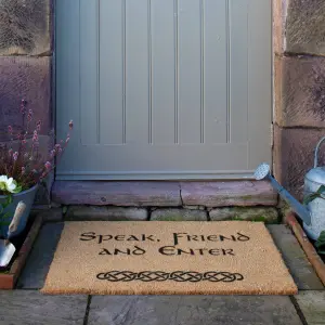 Speak Friend and Enter Doormat (90 x 60cm)