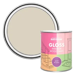 Rust-Oleum Hessian Gloss Interior Wood Paint 750ml