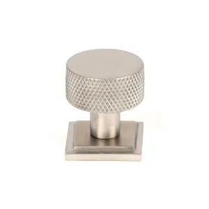 From The Anvil Satin SS (304) Brompton Cabinet Knob - 25mm (Square)