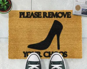 Remove your Choos Doormat - Regular 60x40cm