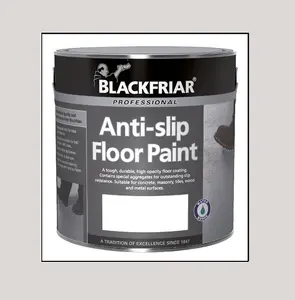 Blackfriar Anti-Slip Floor Paint - Tough and Durable - Light Grey - 1 Litre